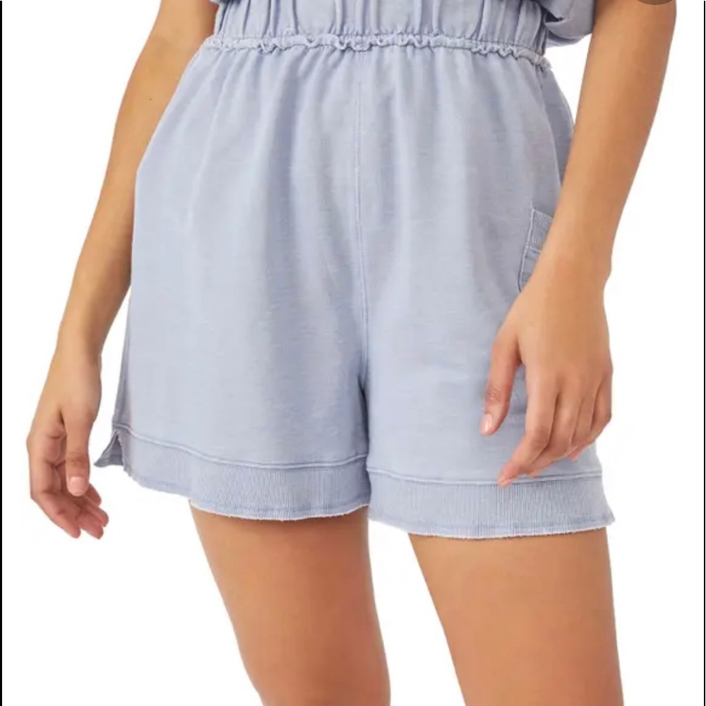 NWT Free People Cozy Girl Short / Ceramic Seafoam - Picture 2 of 7